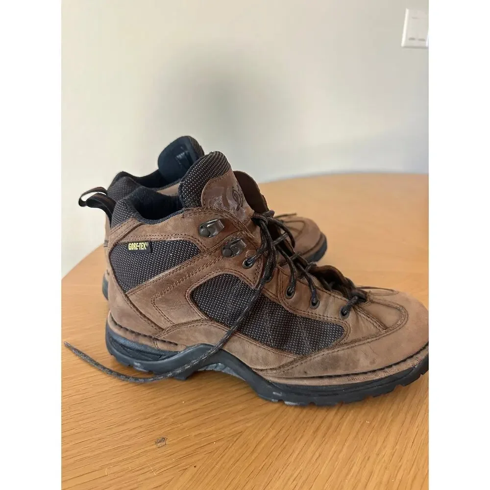 Danner Gore-Tex Hiking Boots Brown Leather Trail Outdoor Men’s 12